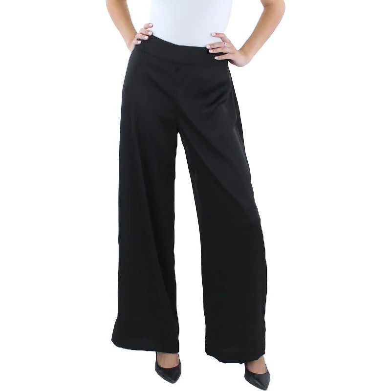 Massive Deals CeCe Womens Zipper  Wide Leg Pants