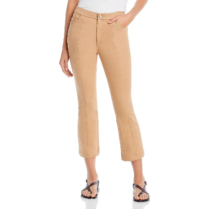 Cinq a Sept Womens Dennis Denim Seamed Ankle Pants