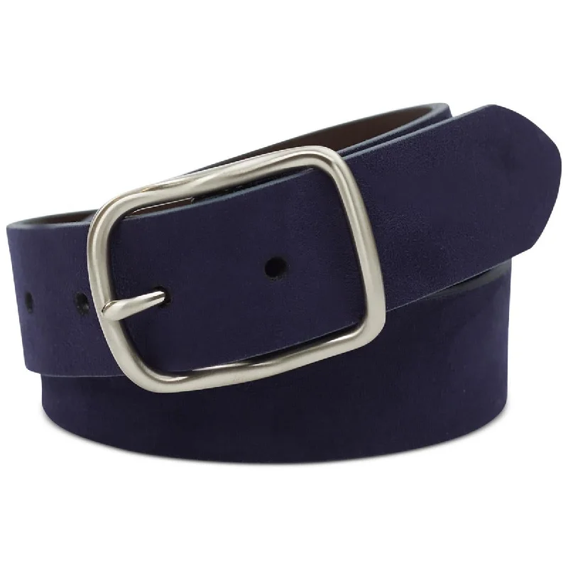 Discount Mania Club Room Mens Faux Suede Work Dress Belt