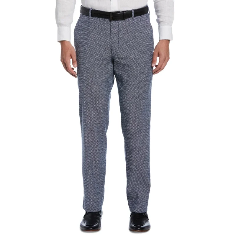 Special Discount Cubavera Mens Flat Front Linen Trouser Pants