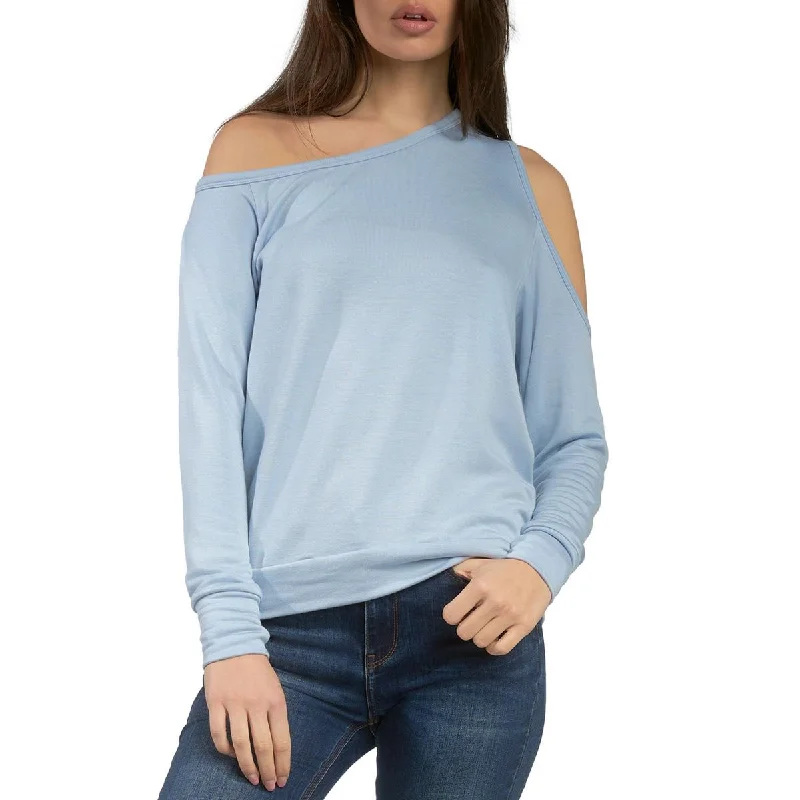 Huge Discounts Elan Women's Off The Shoulder Long Sleeve Pullover Sweatshirt
