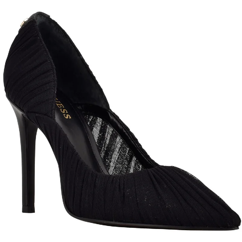 Don't Miss Guess Womens Gabby2 Chiffon Pointed Toe Pumps