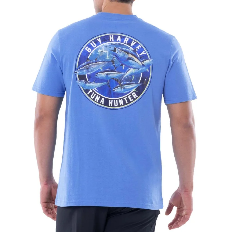 Season Finale Sale Guy Harvey Mens Graphic Crewneck T-Shirt