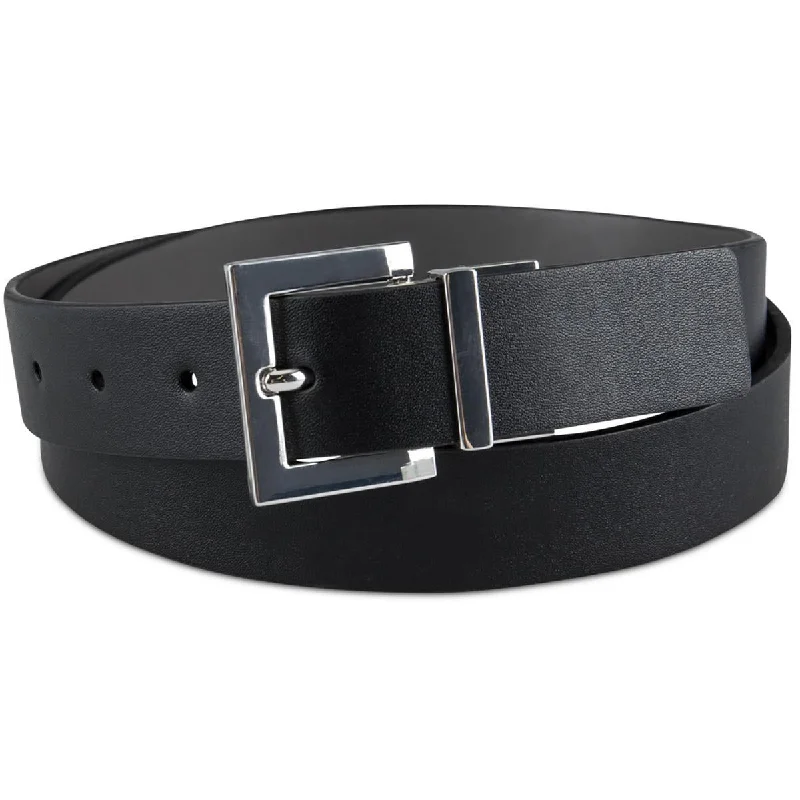 Fantastic Deals INC Mens Faux Leather Dress Reversible Belt