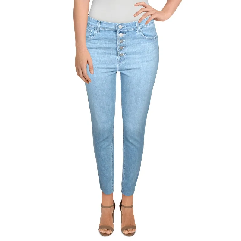 Limited Availability J Brand Womens Lillie Denim Light Wash Skinny Jeans