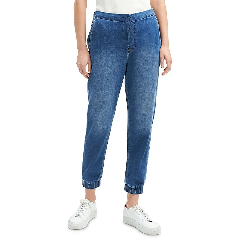 Fantastic Offers Jen7 Womens Denim High-Waist Jogger Jeans