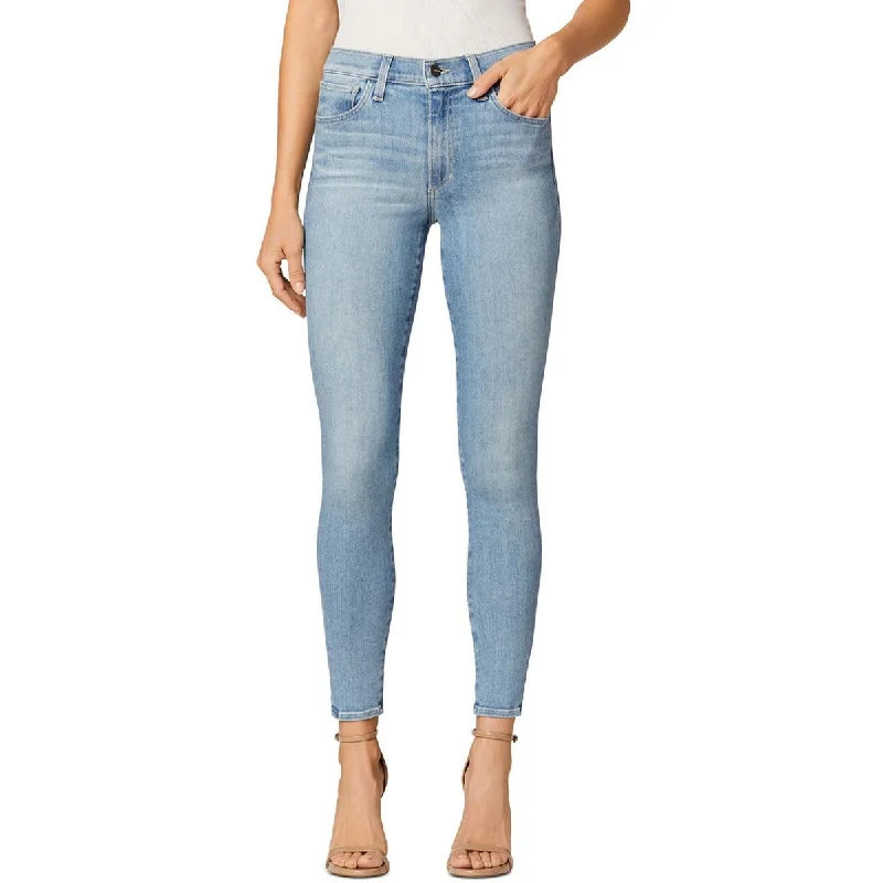 Joe's Womens The Charlie Ankle High Rise Straight Leg Jeans