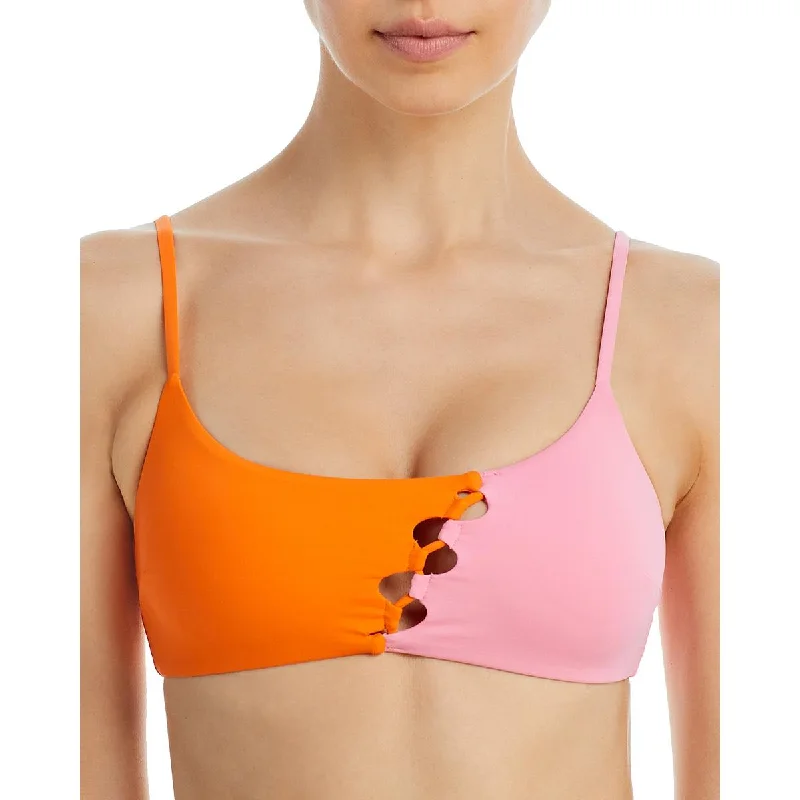 Closeout Sale L Space Womens  Solstice Top Nylon Bikini Swim top