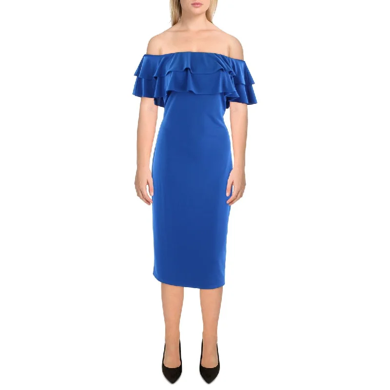 Big Discounts Lauren Ralph Lauren Womens Semi-Formal Knee-Length Cocktail And Party Dress