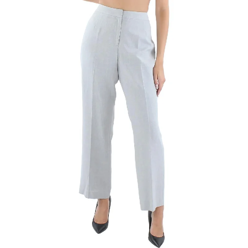 Epic Deals Le Suit Womens Petites Knit Straight Leg Dress Pants