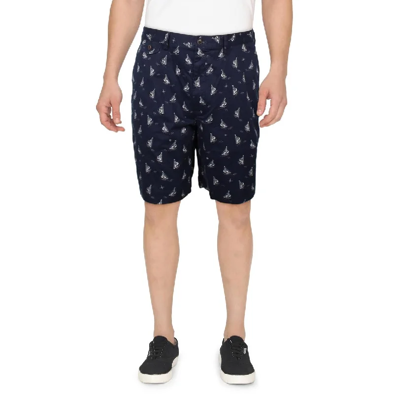 Price Rollback Polo Ralph Lauren Mens Big & Tall Printed Stretch Chino Shorts