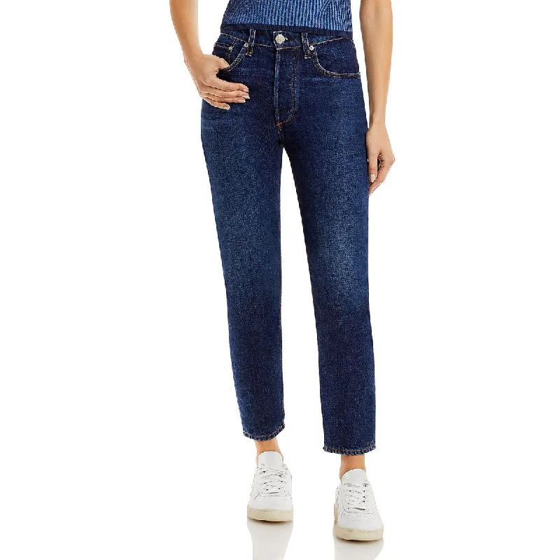 Savings Galore Rag & Bone Womens Nina Denim Dark Wash Cigarette Jeans
