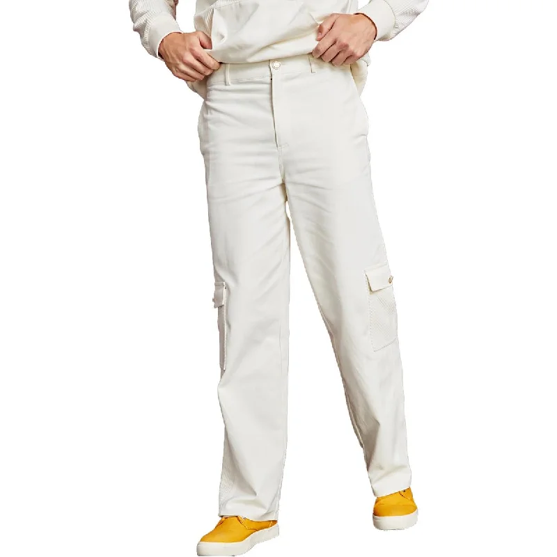 Today’s Special Royalty By Maluma Mens Mixed Media Corduroy Straight Leg Pants