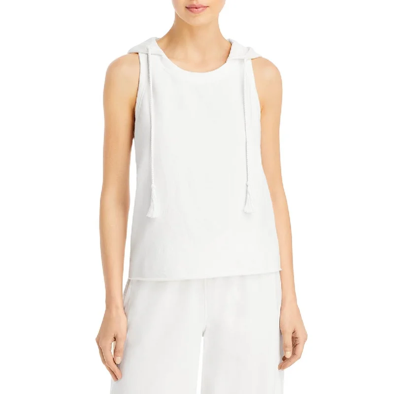 Overstock Sundays Womens Adriene Sleeveless Comfy Hoodie
