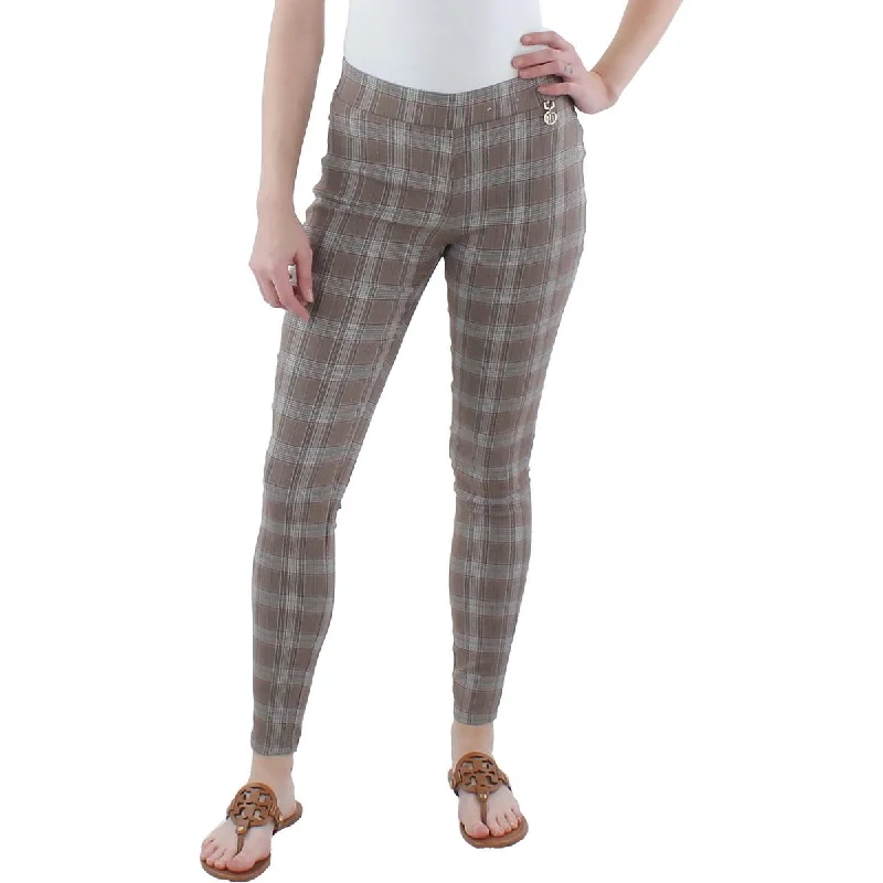 Limited Stock Tommy Hilfiger Womens Plaid Cropped Ankle Pants