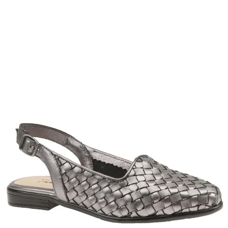 Don't Wait Trotters Womens Lea Leather Slingbacks