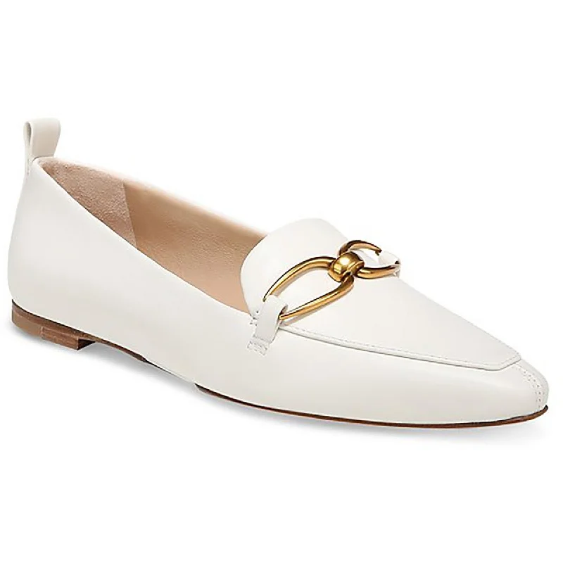Super Deal Veronica Beard Womens Champlain Chain Almond Toe Loafers