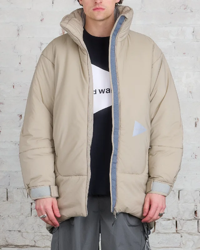 Sale Event and wander Pertex Top Fleece Primaloft Coat Light Beige