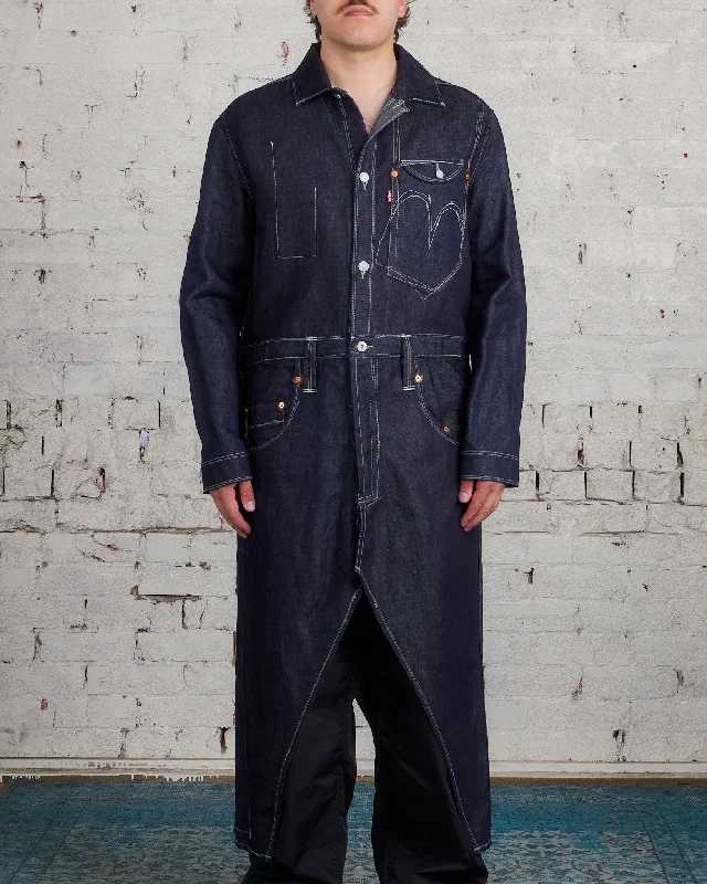 Year-End Sale Junya Watanabe MAN Levi's Combination Long Coat Indigo