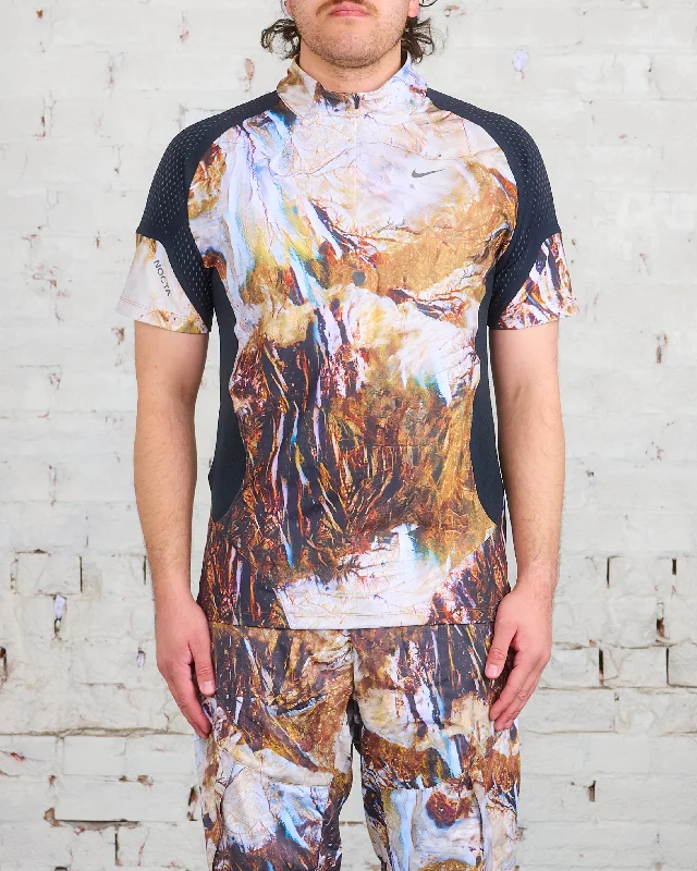 Shop and Save Nike NOCTA Running 1/2-Zip Top Multi-Color / Black / Black