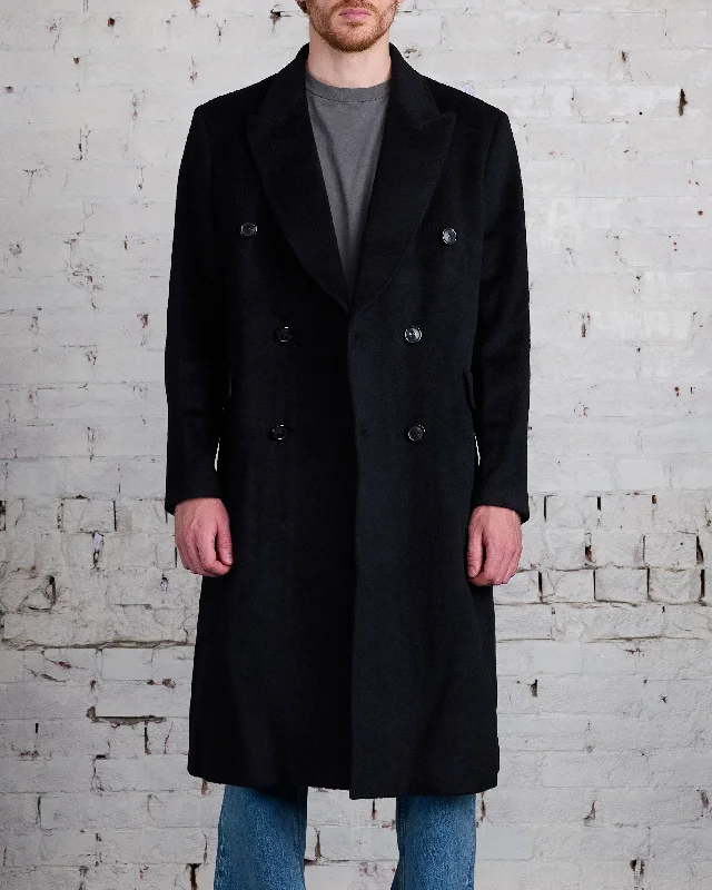 Instant Savings Our Legacy Whale Coat Black Hairy Wool