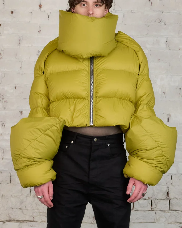 Today’s Deal Rick Owens Babel Mountain Cropped Duvet Jacket Nylon Acid
