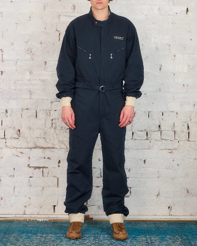 Take Advantage visvim Motors Club Mechanics Coveralls Navy