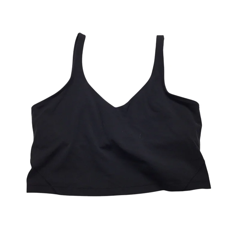 Stock Clearance Athletic Bra By Lululemon In Black, Size: 12