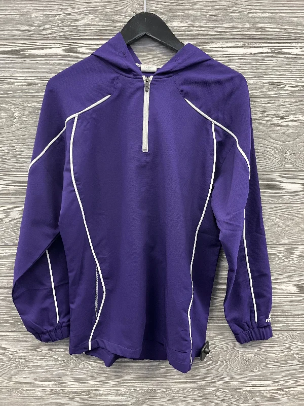 Last Chance Athletic Jacket By Russel Athletic In Purple, Size: M