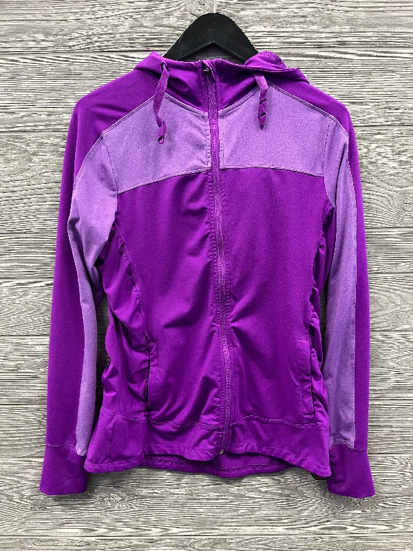 Stock Up and Save Athletic Jacket By Xersion In Purple, Size: 0