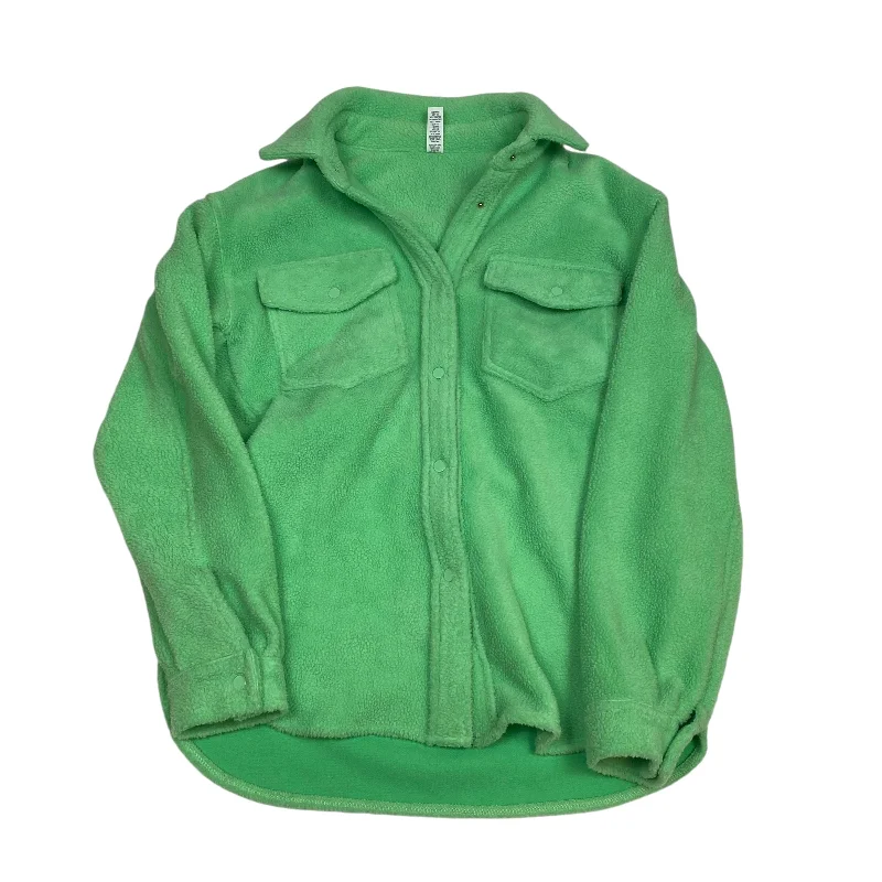 One-DAY Sale Athletic Jacket By Zyia In Green, Size: S