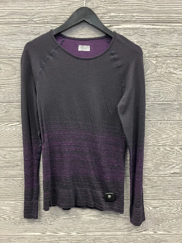 New Arrival Athletic Top Long Sleeve Crewneck By Athleta In Black, Size: M