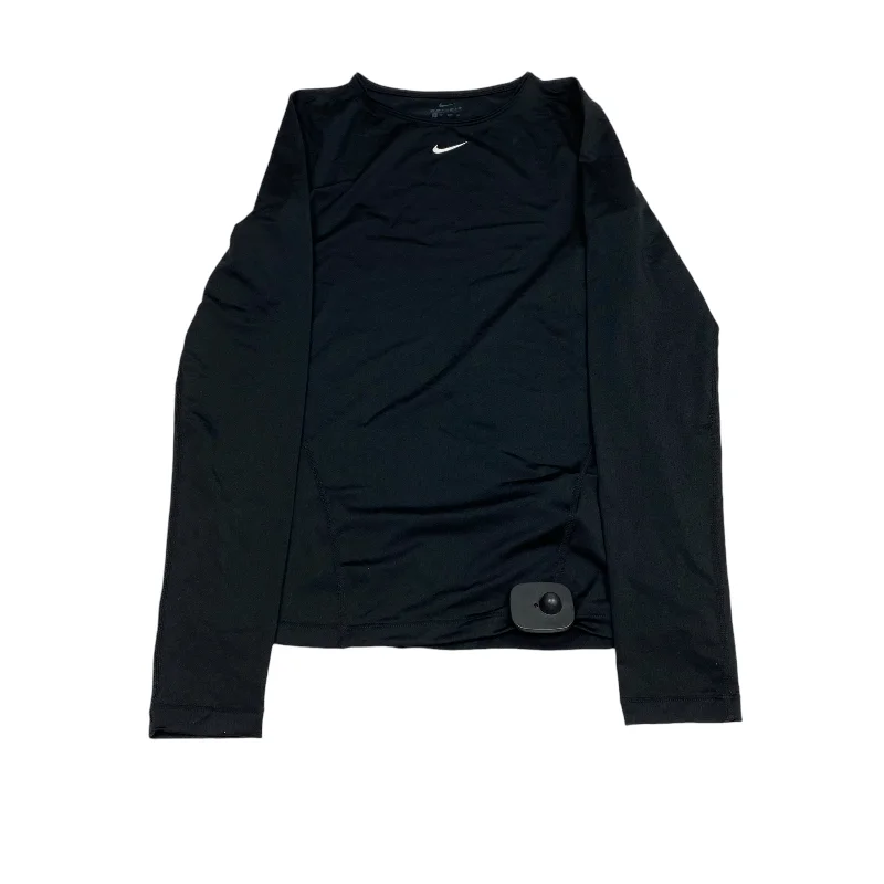 Midnight Madness Athletic Top Long Sleeve Crewneck By Nike In Black, Size: Xs