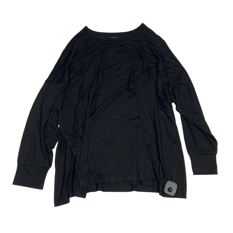 Price Fest Athletic Top Long Sleeve Crewneck By Old Navy In Black, Size: Xl