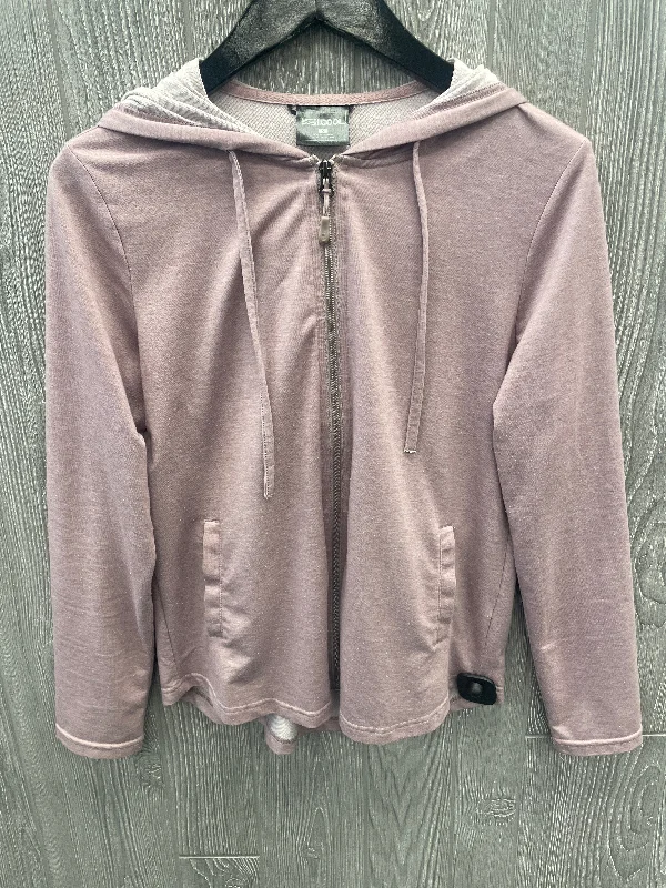 Can't Miss Athletic Top Long Sleeve Hoodie By 32 Degrees In Purple, Size: S