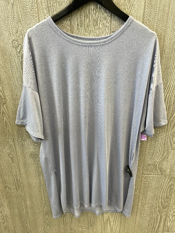 Can't Be Beat Athletic Top Short Sleeve By Old Navy In Purple, Size: L