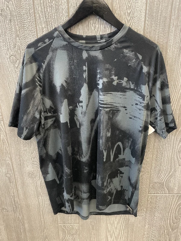 Don't Wait Athletic Top Short Sleeve By Under Armour In Black, Size: L