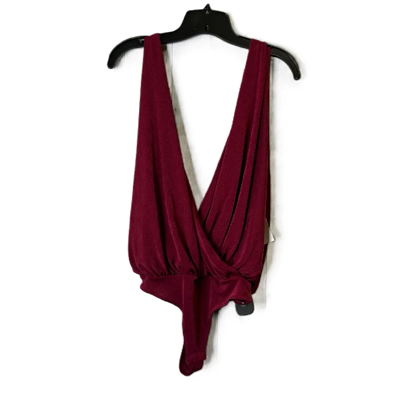 Daily Deals Bodysuit By Free People In Purple, Size: M