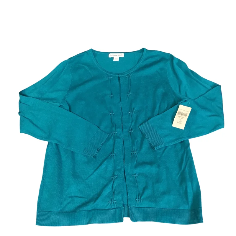 Instant Discount Cardigan By Coldwater Creek In Teal, Size: M