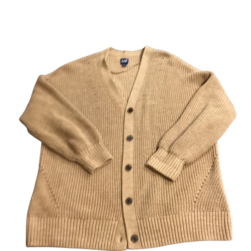 Lowest Prices Cardigan By Gap In Tan, Size: L
