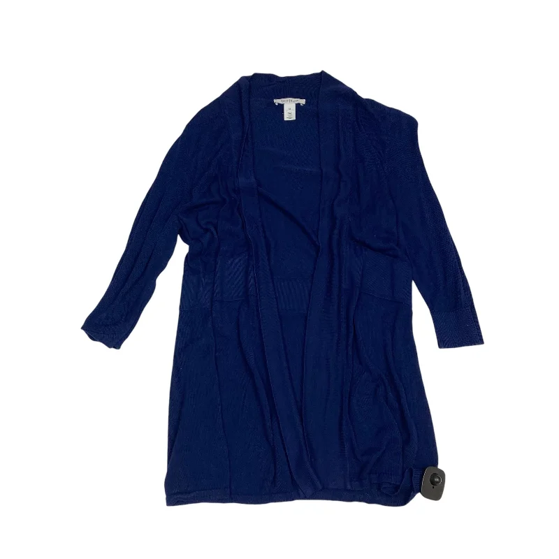 Amazing Deals Cardigan By White House Black Market In Blue, Size: M