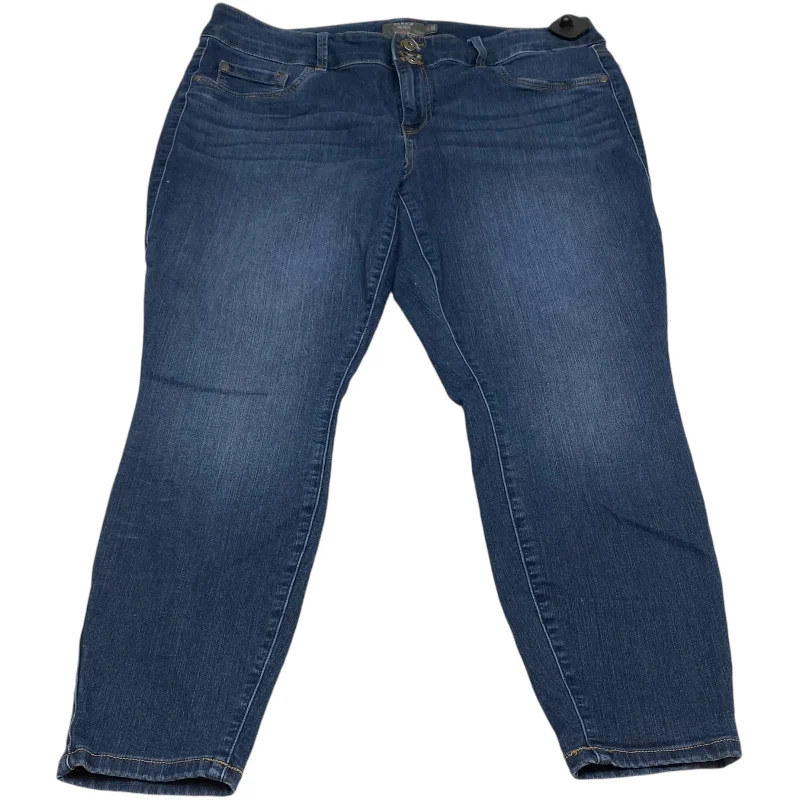 Limited Quantity Jeans Jeggings By Torrid In Blue Denim, Size: 20