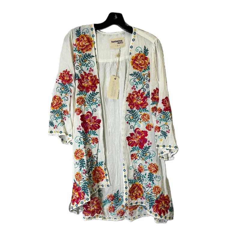 Online Exclusive Kimono By Savanna Jane In White, Size: S