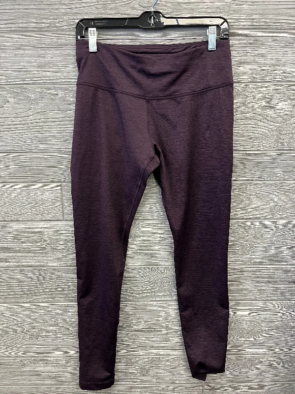 Limited Availability Pants Leggings By Mondetta In Purple, Size: M