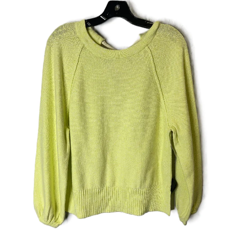 Exclusive Access Sweater By Anthropologie In Yellow, Size: S