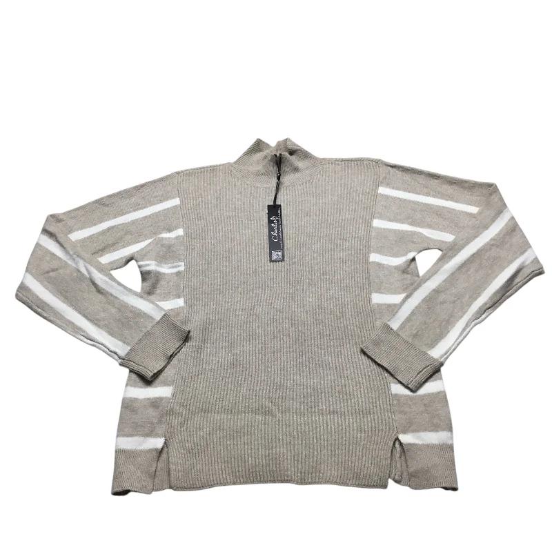 Blowout Sale Sweater By Charlie B In Tan, Size: M