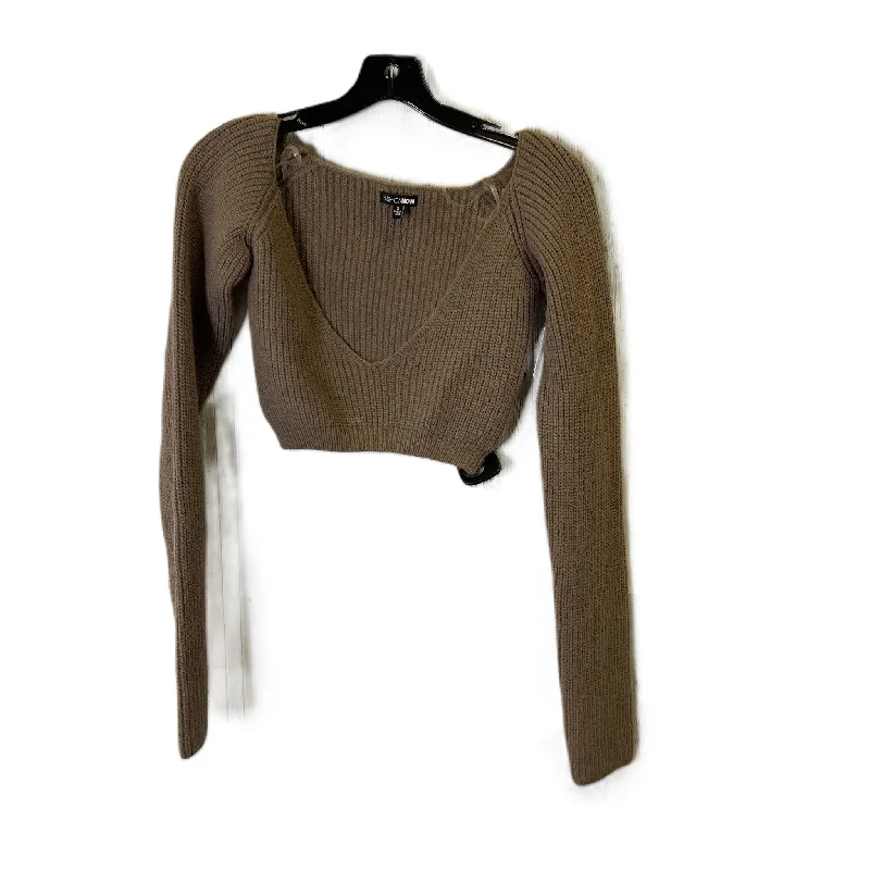 Unbeatable Prices Sweater By Fashion Nova In Brown, Size: S
