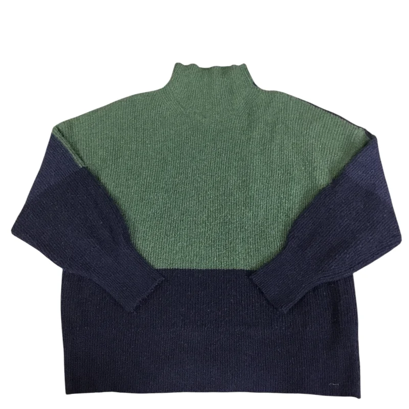 Price Drop Alert Sweater By Free Assembly In Blue & Green, Size: Xxl