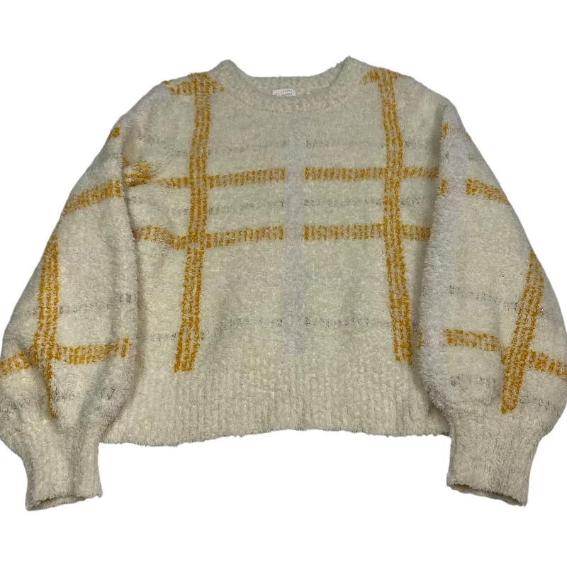 Savings Galore Sweater By Lc Lauren Conrad In Cream, Size: M