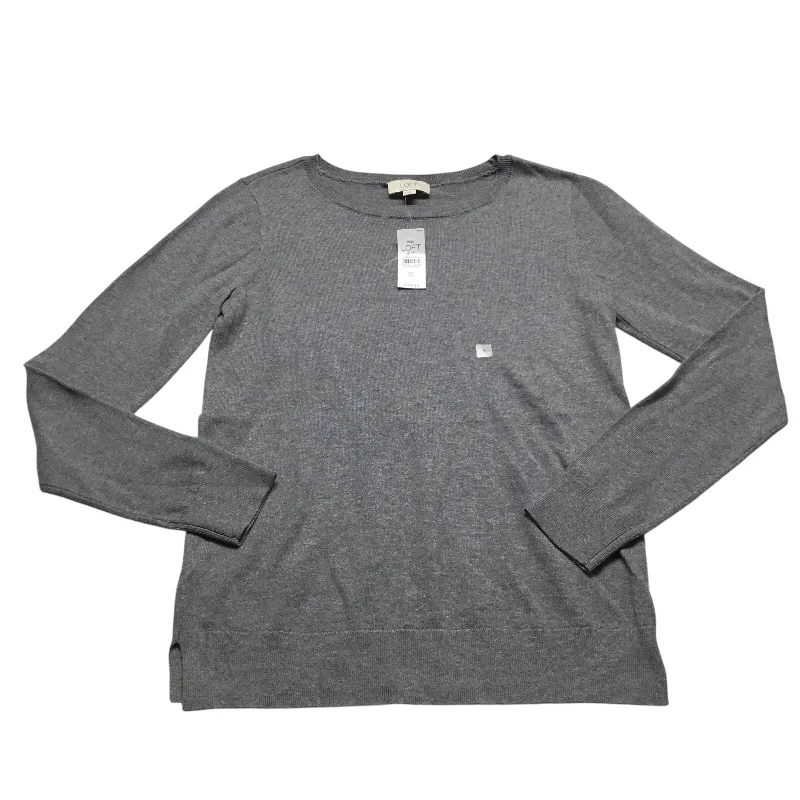 Year-End Sale Sweater By Loft In Grey, Size: S